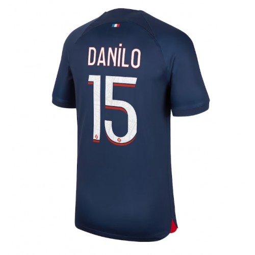 Dres Paris Saint-Germain Danilo Pereira #15 Domaci 2023-24 Kratak Rukav